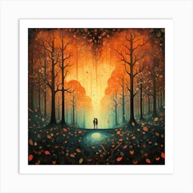 Heart Of The Forest 1 Art Print