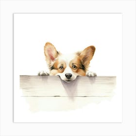 Pembrokeshire Corgi 6 Art Print