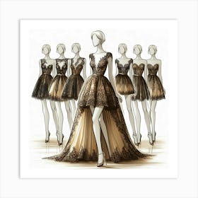 Mannequins Art Print