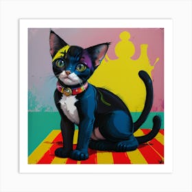 Kitty Cat Art Print