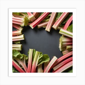 Rhubarb 61 Art Print