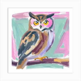 Owl 07 Art Print