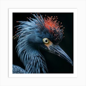 Blue Heron Art Print