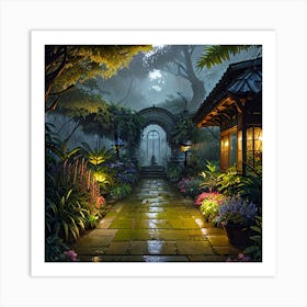 Botanical Gardens 7 Art Print