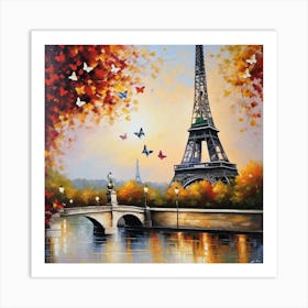 Paris Eiffel Tower 89 Art Print