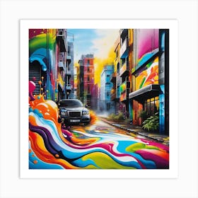 Street Art 3 Art Print