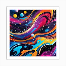 Abstract Painting 115 Poster