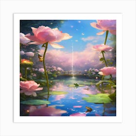 Lotus Flower 16 Art Print