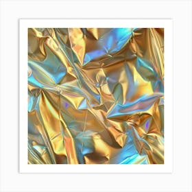 Holographic Foil Art Print