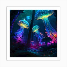 Ethereal Forest Art Print