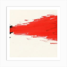 Abstract Brush Strokes Art Print