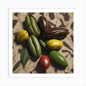 Fruit And Vegetables Art Print