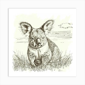 Koala Art Print