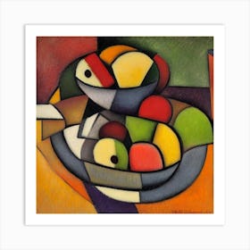 Fruit In A Bowl Art Print