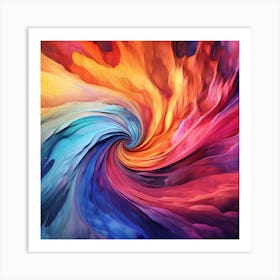 Abstract Painting 18 Art Print