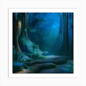 Forest 39 Art Print