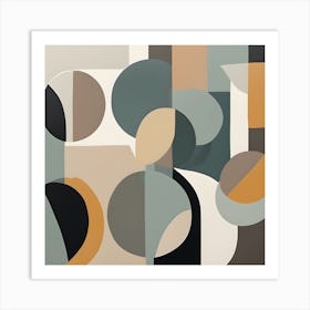 Abstract Shapes 1 Art Print