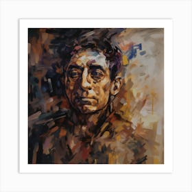 Portrait Of A Man Art Print