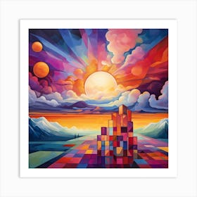 'Sunrise' 4 Art Print