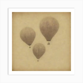 Hot Air Balloons 8 Art Print