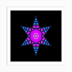 Fractal Star Affiche