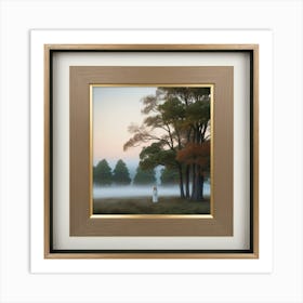 Foggy Mist Art Print