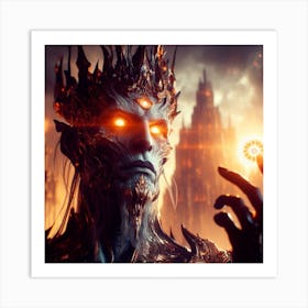 King Of The Gods Art Print