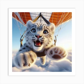 White Tiger 21 Art Print