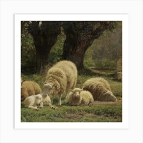 Sheeps 3 Art Print