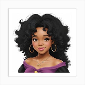 Princess Jasmine Art Print