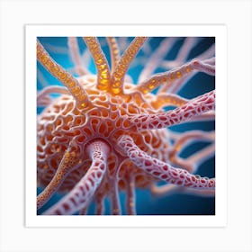 Close Up Of A Cancer Cell Art Print