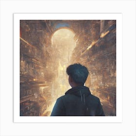 Cityscape 1 Art Print