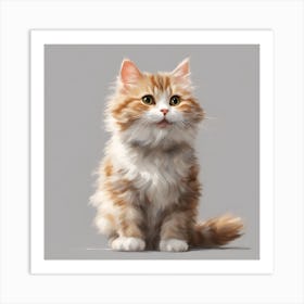 Kitty Cat Art Print