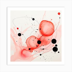 Feelings Abstract Painting Art Print