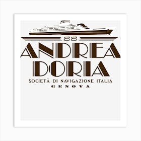 Andrea Doria Art Print