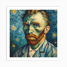 Starry Night By Van Gogh Art Print