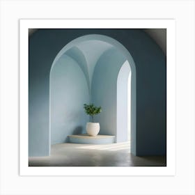 Archway Stock Videos & Royalty-Free Footage 44 Art Print