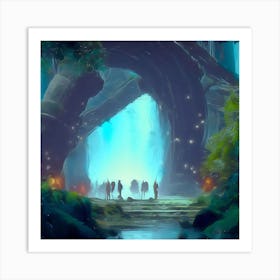 Dreamscape Crisis Art Print