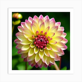 Dahlia 1 Art Print