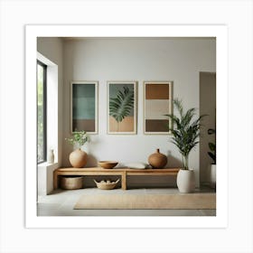 Modern Living Room 39 Art Print