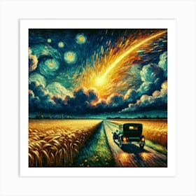 Starry Night Art Print