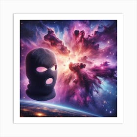 Galaxy Nebula Art Print