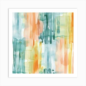 Abstract Watercolor Painting 29 Art Print