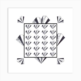 The Diamond Heart - Geometrical |New Release Art Print