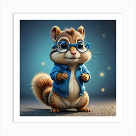 Alvin And The Chipmunks 36 Art Print