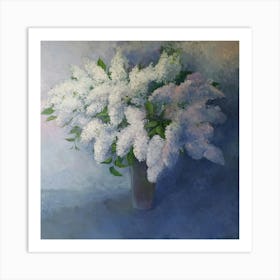 White Lilac Art Print