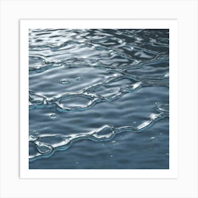 Realistic Water Flat Surface For Background Use Trending On Artstation Sharp Focus Studio Photo (2) Art Print