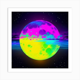 Full Moon Art Print