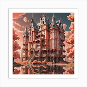 Castle In The Sky Art Print