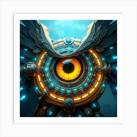 Eye Of The Machine Art Print